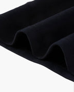 Men's Plain Polo Shirt with Contrast Collar and Cuffs - Black