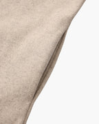 Women's Hooded Zip Jacket with Dropped Shoulders - Beige